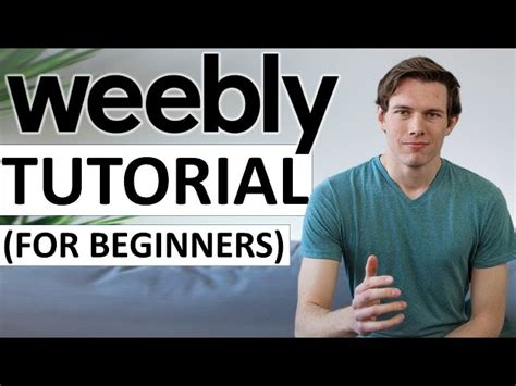 Weebly Tutorial for Beginners (2021 Full Tutorial) .